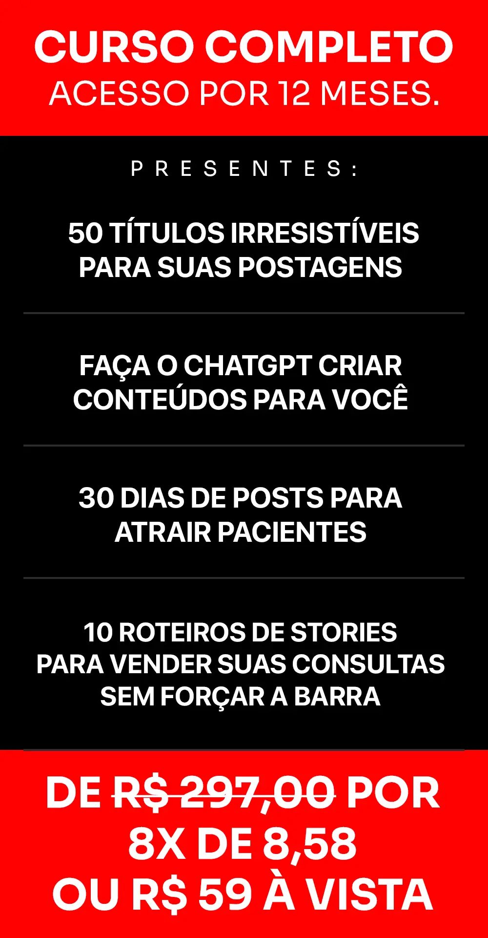 OFERTA - PERFIL QUE ATRAI PACIENTES